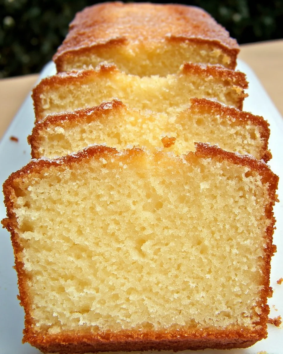 Moist Vanilla Pound 20 Moist
