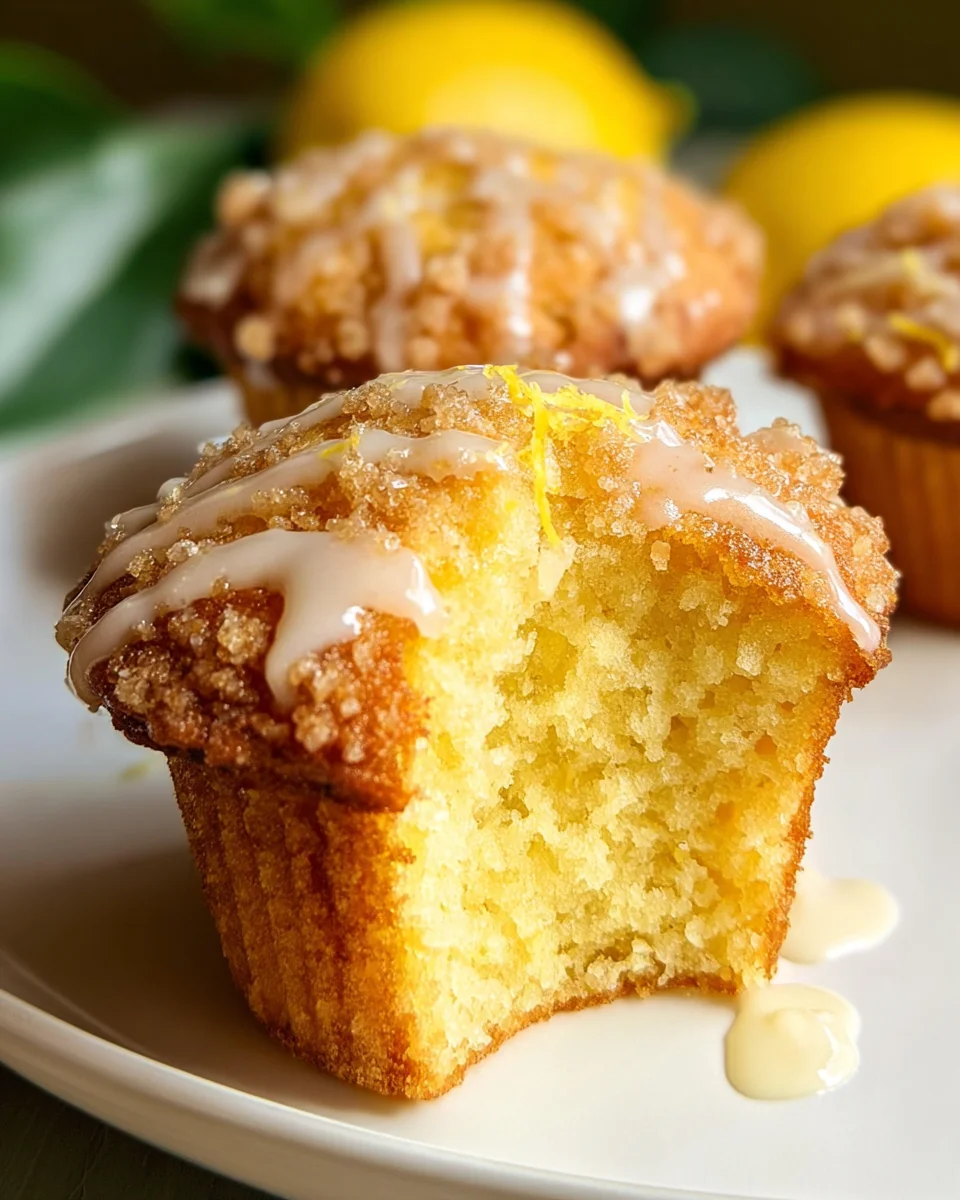 Moist Vegan Lemon Muffins 32 Moist