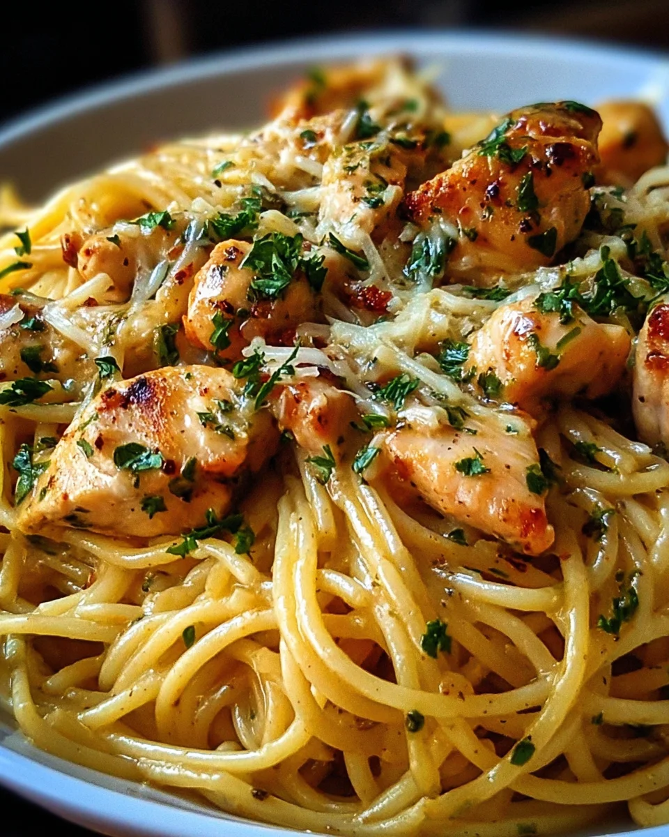 Monterey Chicken Spaghetti