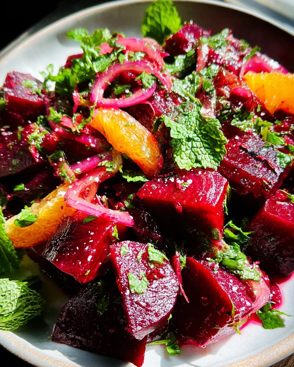 Moroccan Beet Salad 20 Moroccan