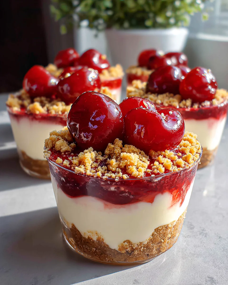 No-Bake Cheesecake Parfait