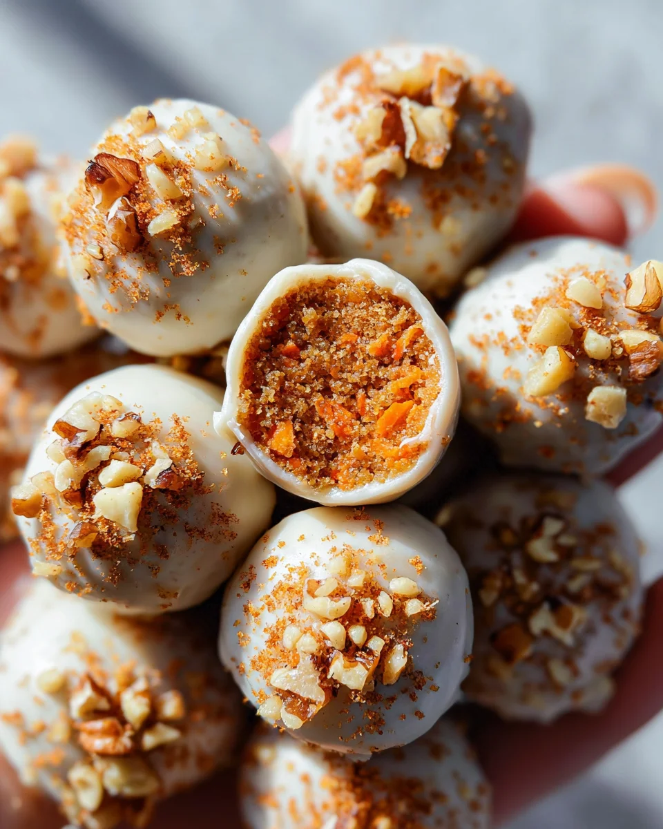 No Bake Carrot Cake Bites 24 No