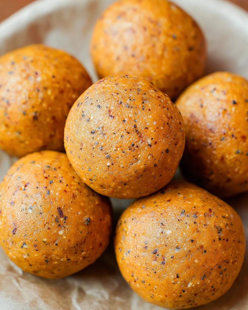No Bake Healthy Pumpkin Pie Energy Balls 17 No