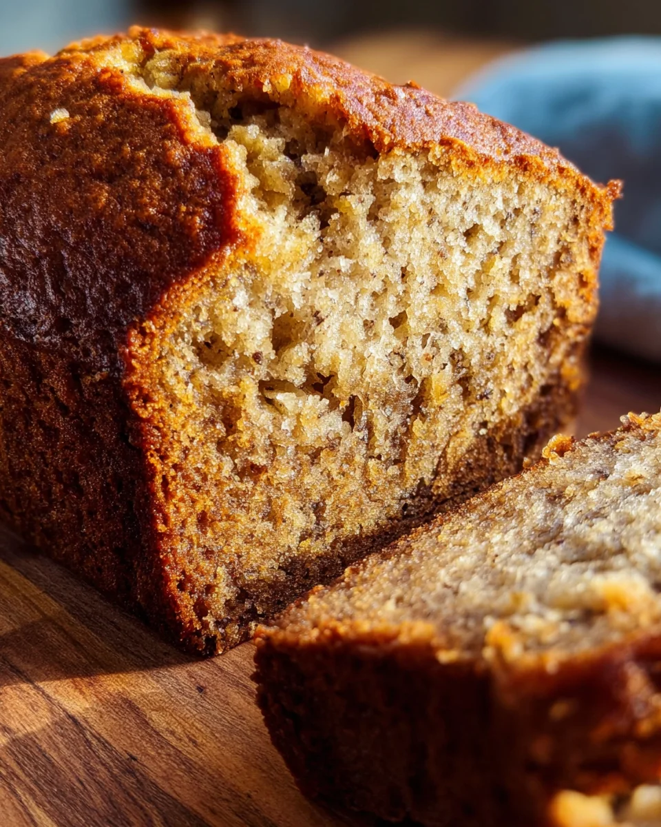 Old Fashioned Banana Bread
