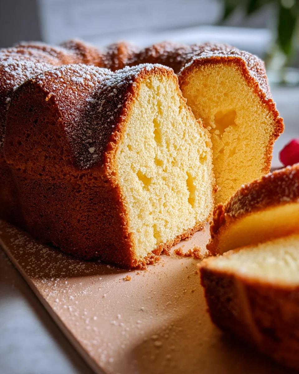 Old Fashioned Pound Cake