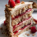 One Bowl Vegan Almond Raspberry Cake with Cream Cheese Frosting 27 One Bowl Vegan Almond Raspberry Cake with Cream Cheese Frosting