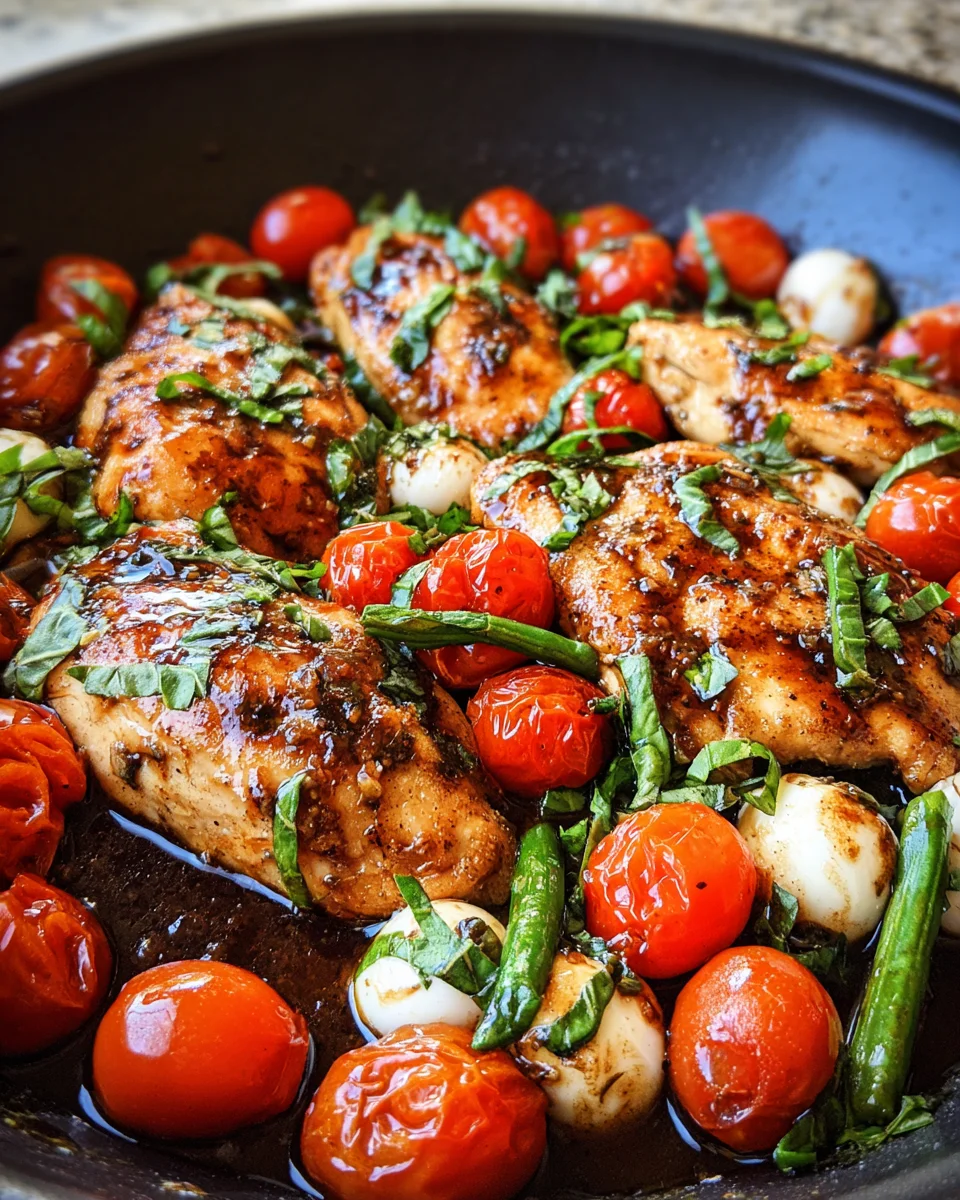 One Pan Balsamic Chicken
