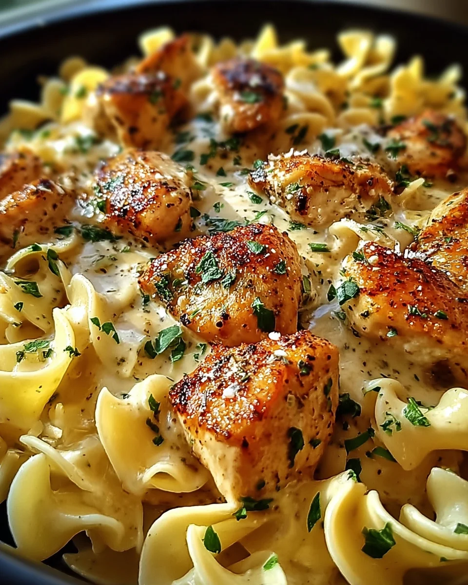 One Pan Chicken Noodles