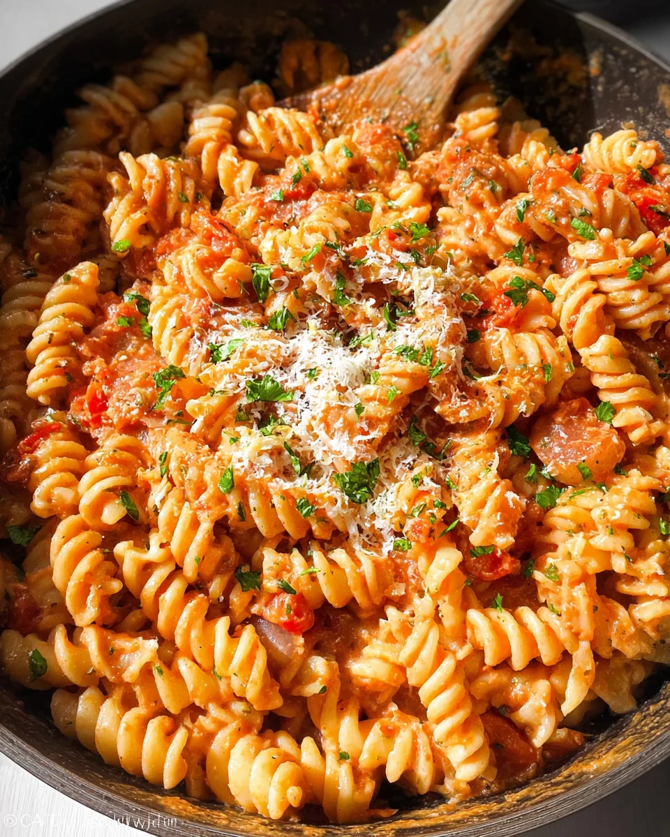 One Pot Creamy Tomato Pasta 22 One