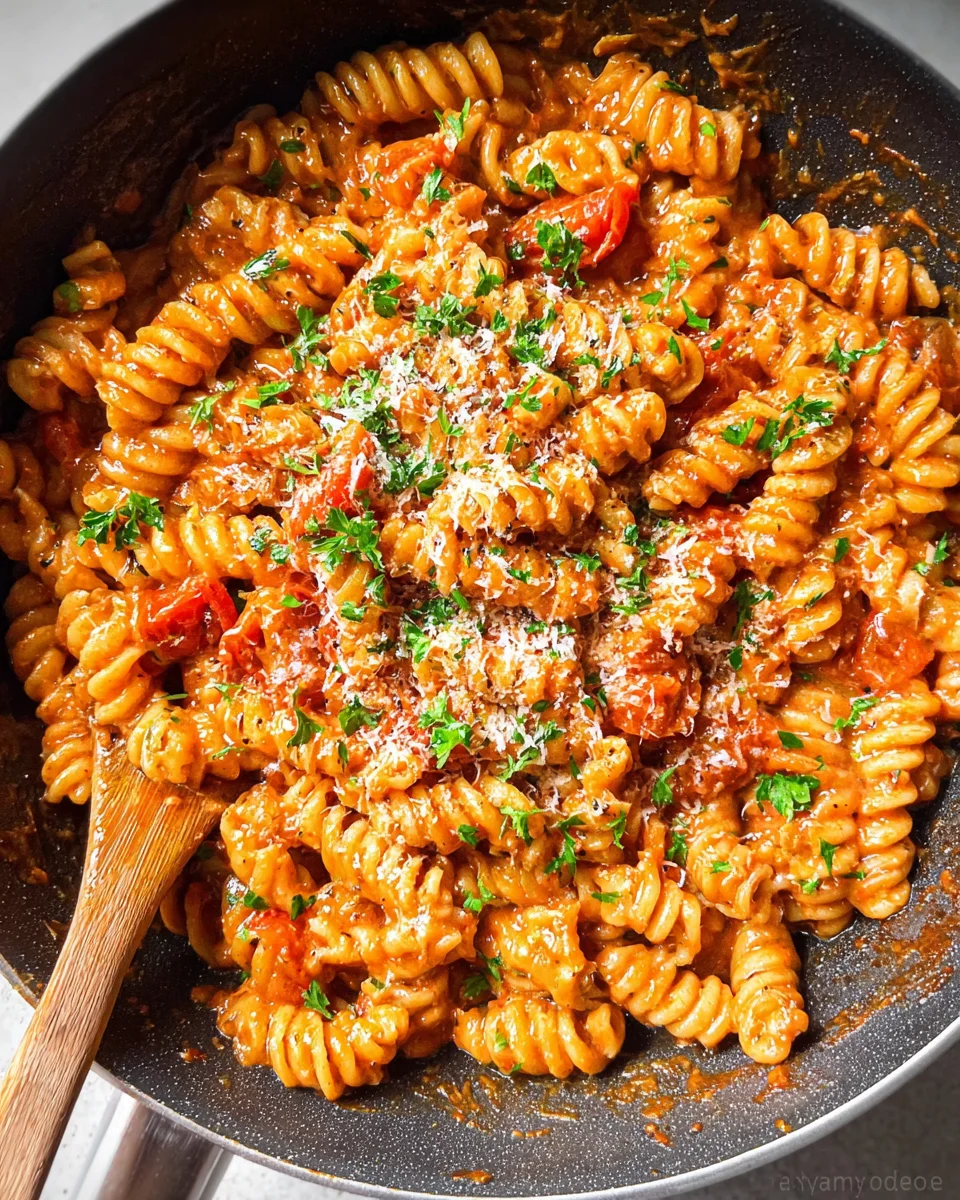 One Pot Creamy Tomato Pasta 23 One
