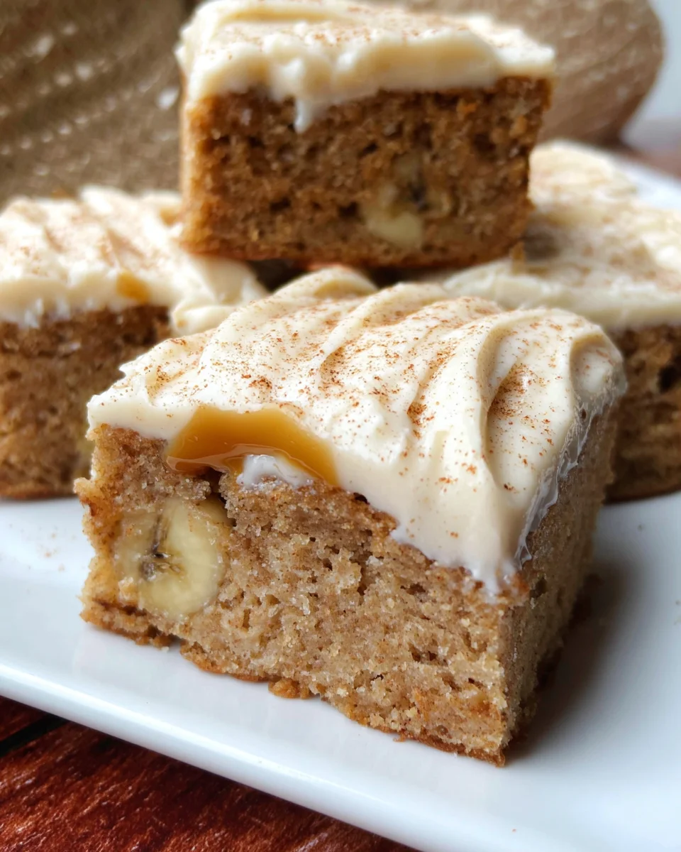 Ooey Gooey Banana Bars 19 Ooey