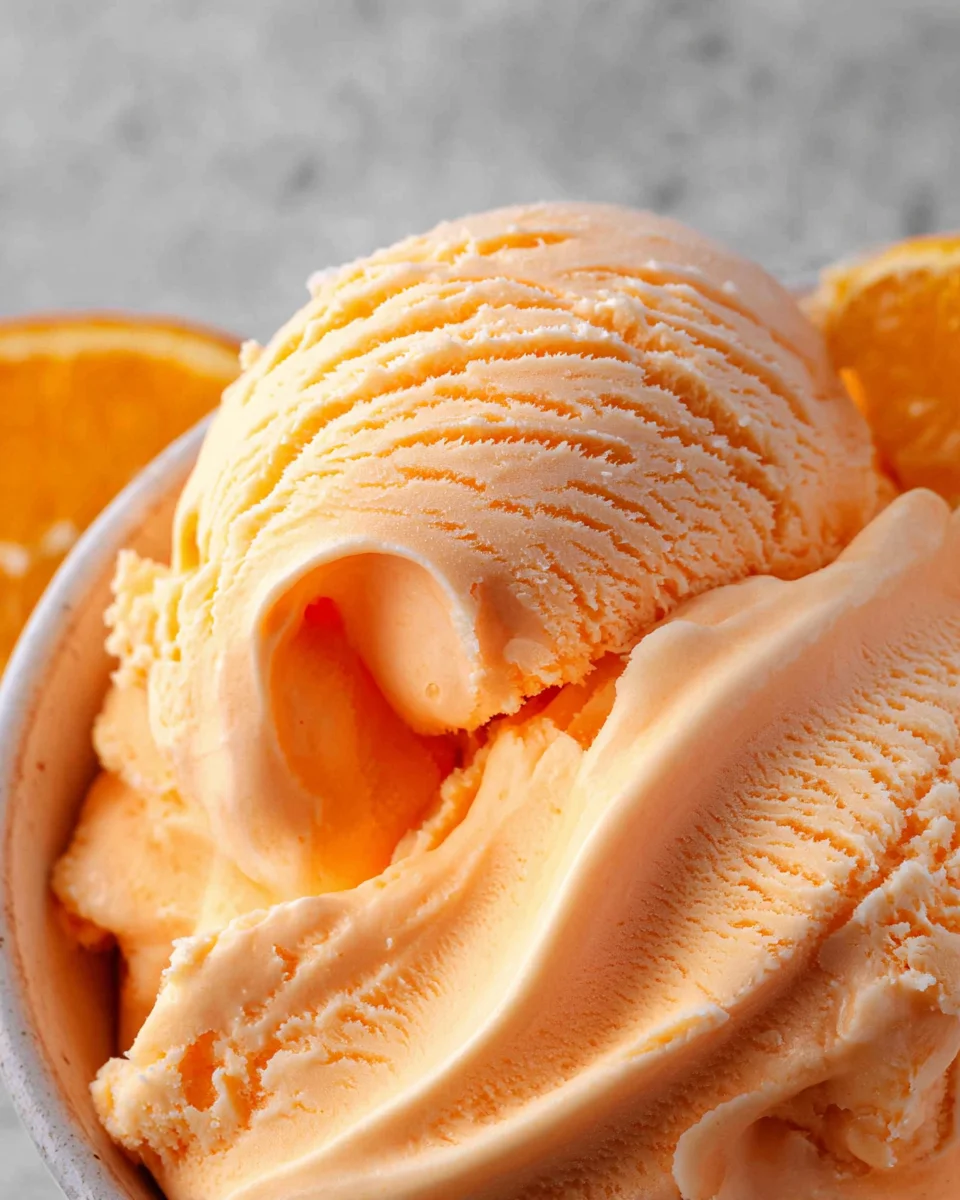 Orange Ice Cream