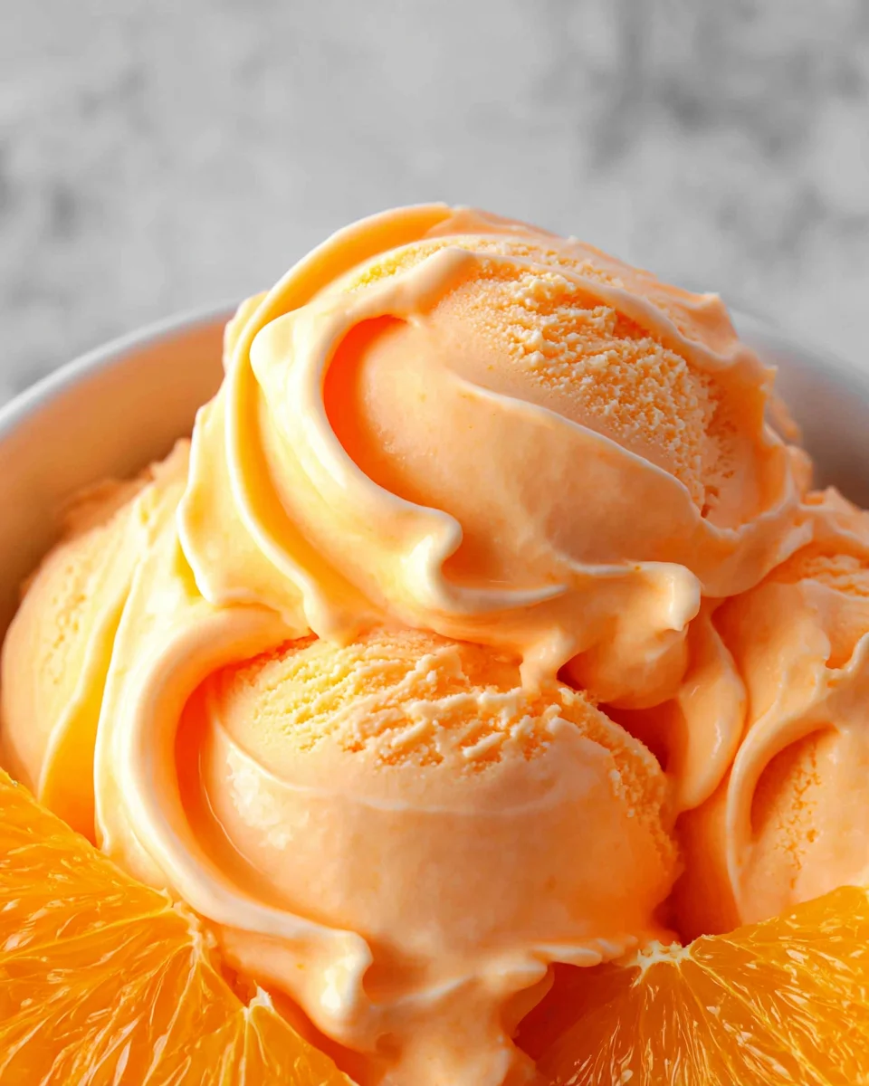 Orange Ice Cream 17 Orange