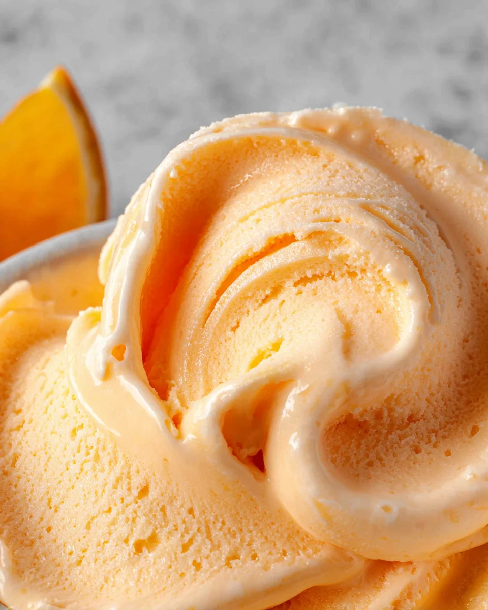 Orange Ice Cream 18 Orange