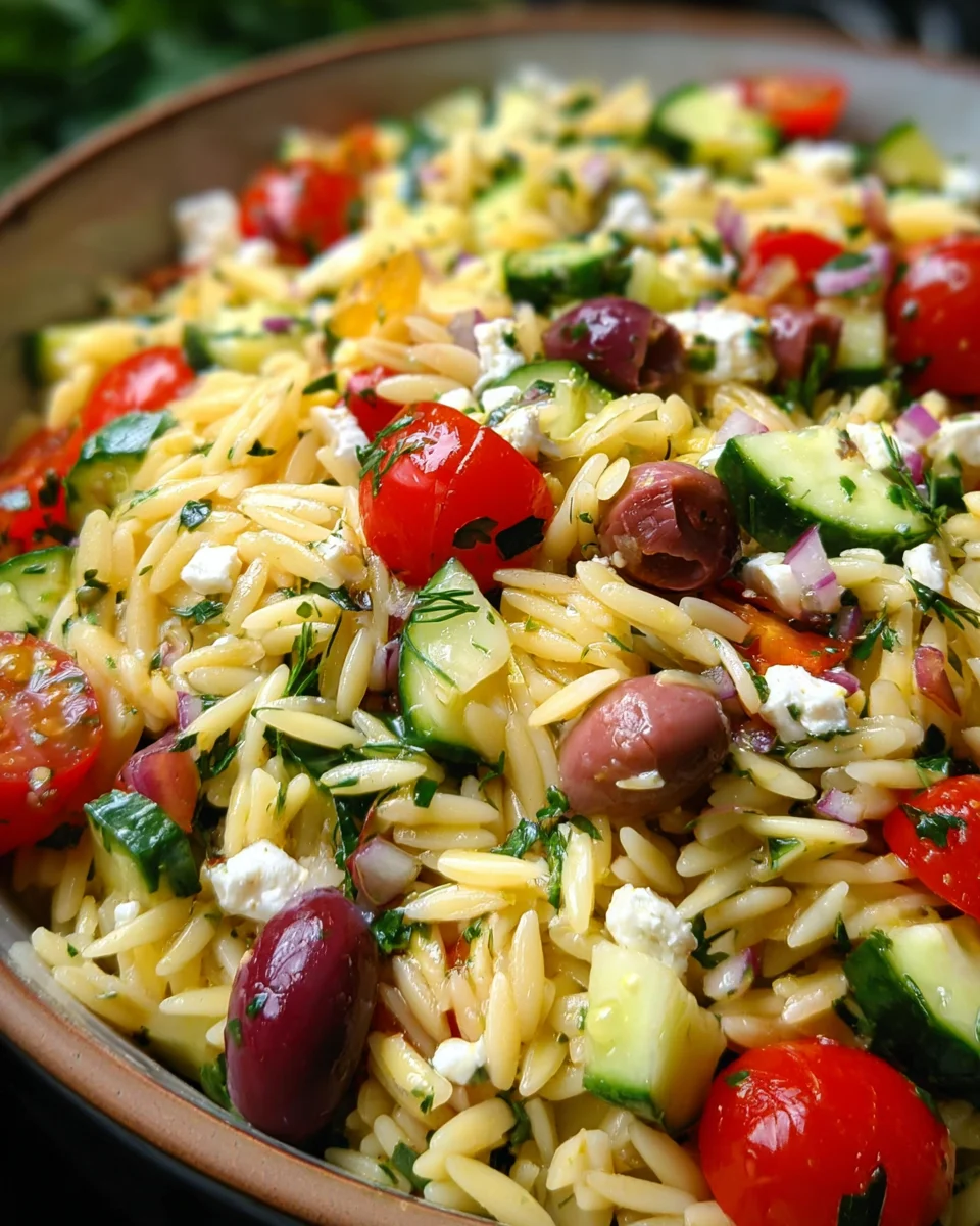 Orzo Pasta Salad 30 Orzo