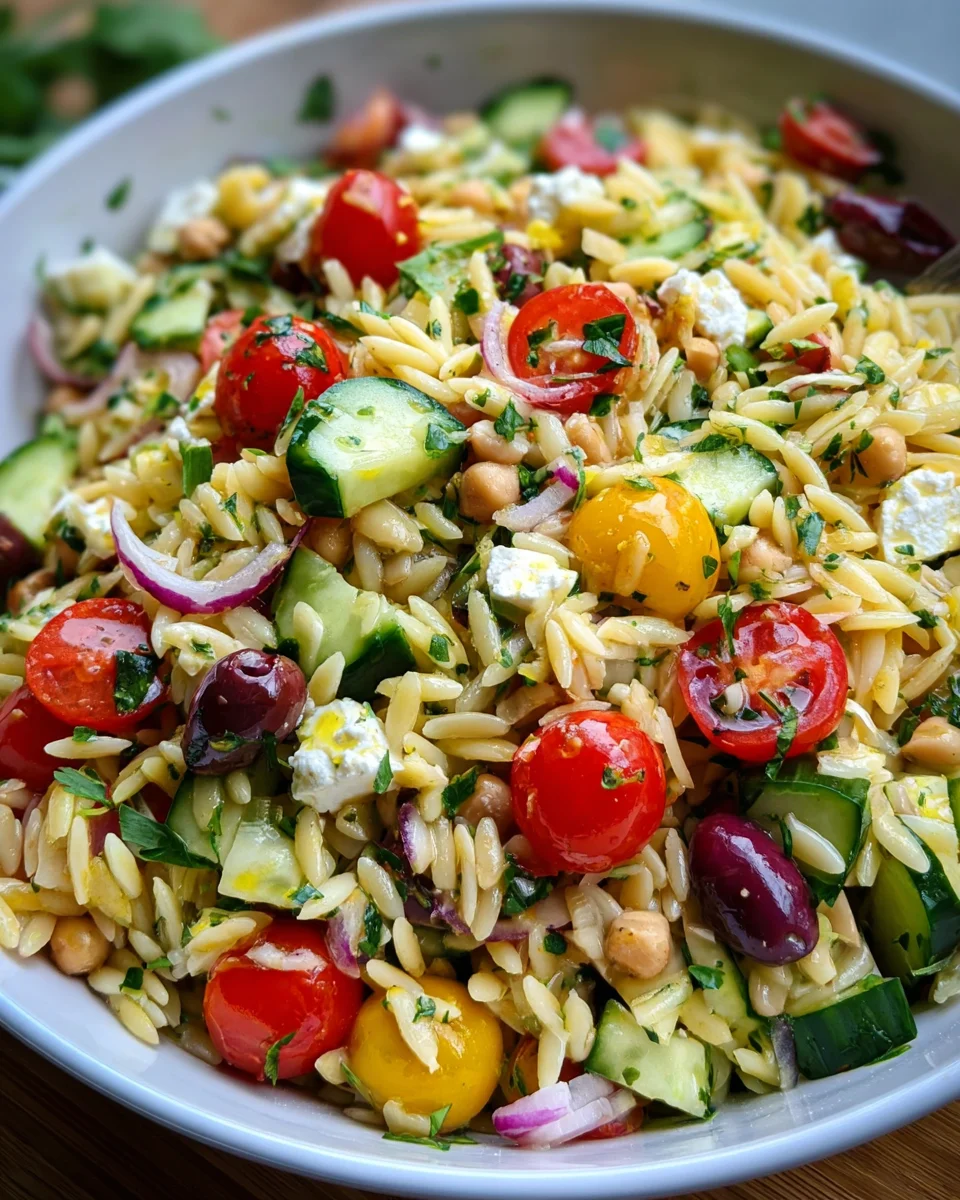 Orzo Pasta Salad 31 Orzo