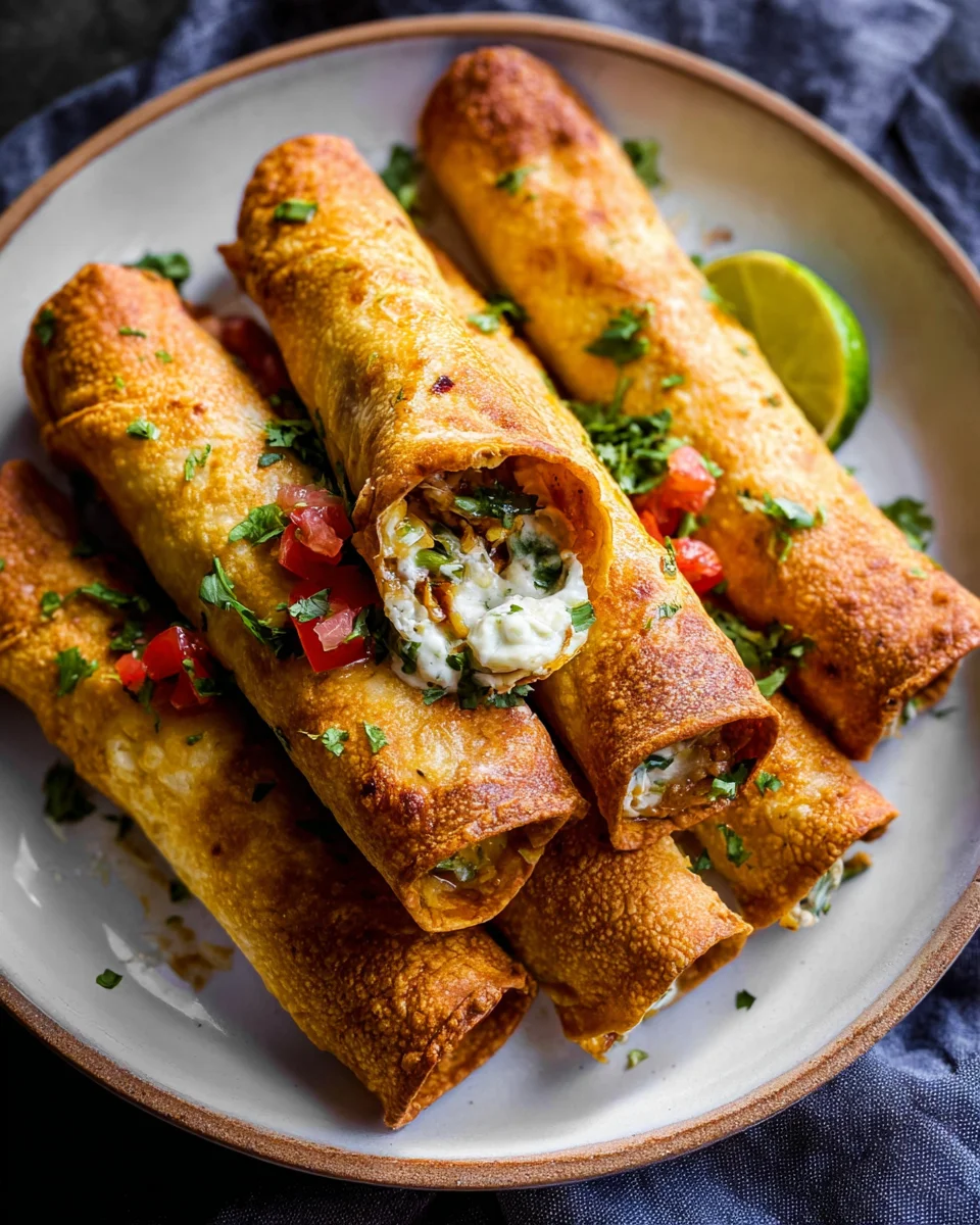 Oven Baked Chicken Taquitos Recipe 16 Oven