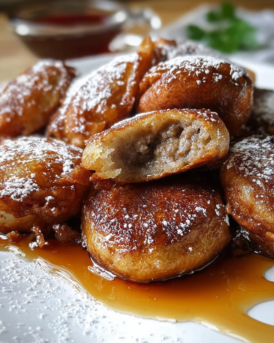 Pancake Sausage Bites