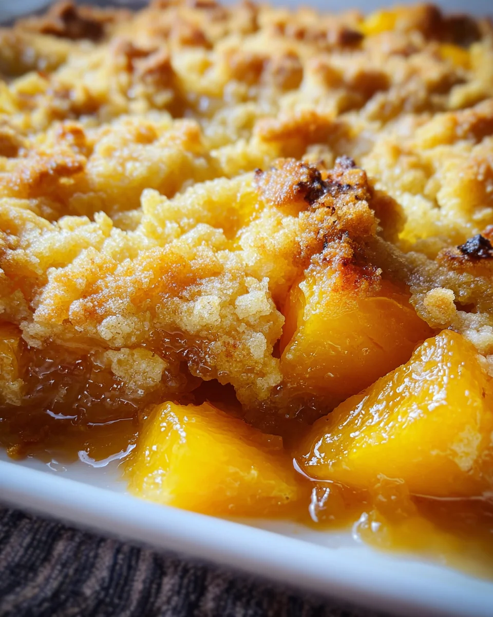 Peach Cobbler with Cake Mix 17 Peach