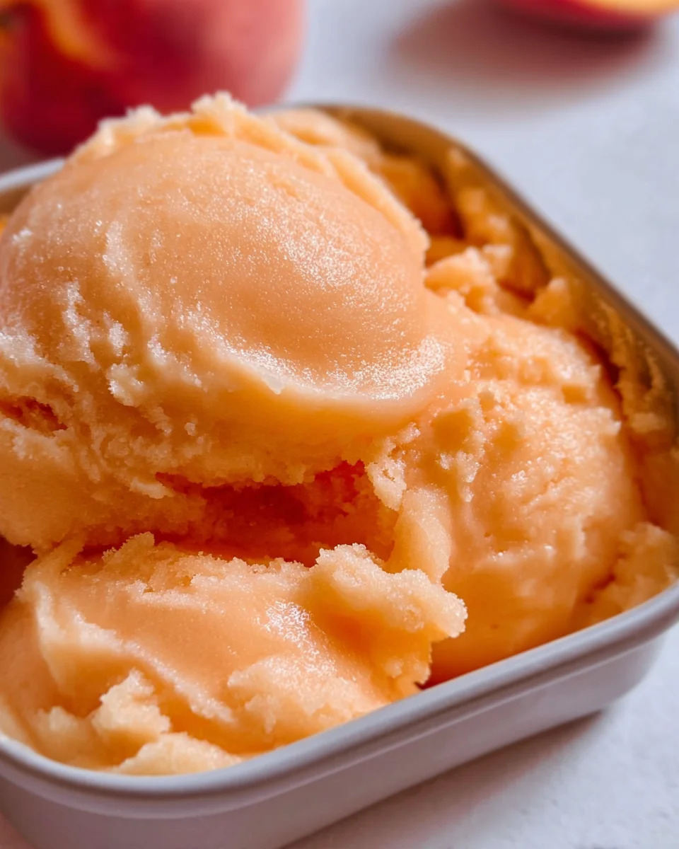 Peach Sorbet