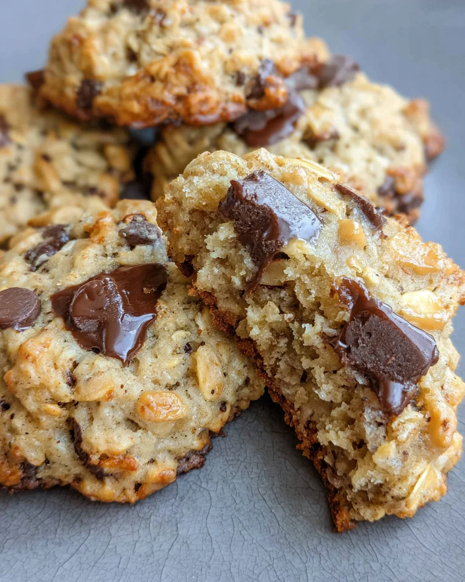 Peanut Butter Banana Cookies
