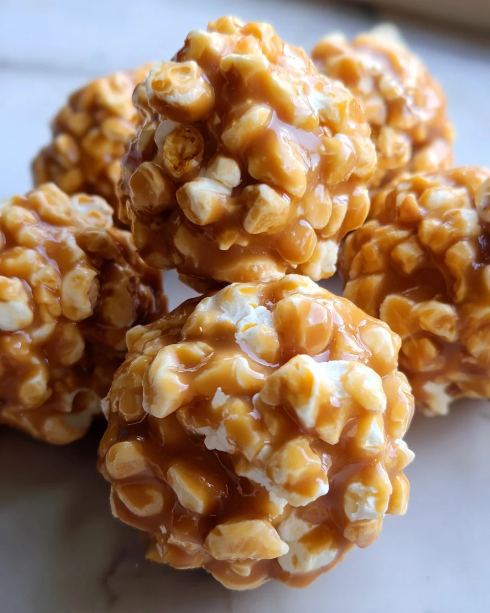 Peanut Butter Popcorn Balls 15 Peanut
