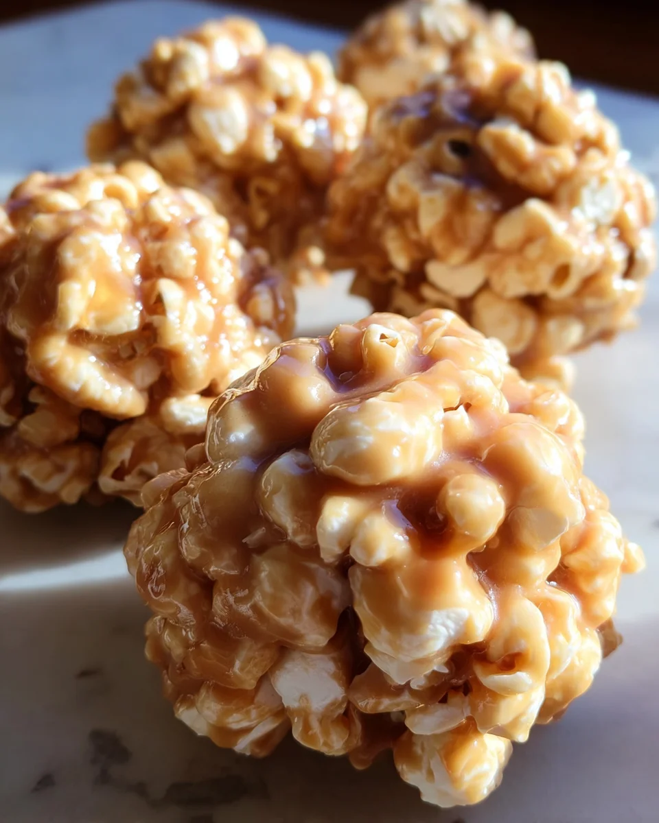 Peanut Butter Popcorn Balls 16 Peanut
