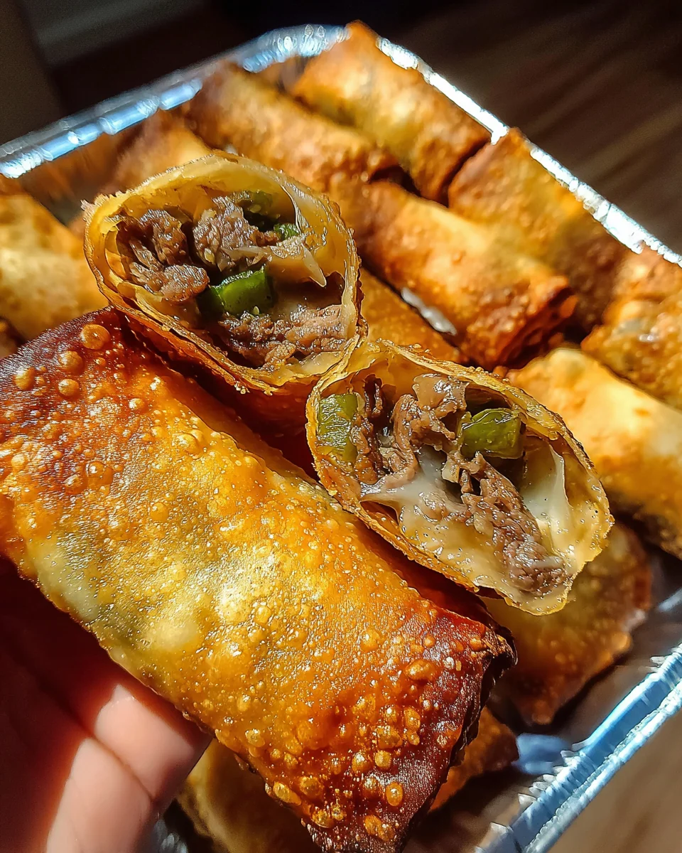 Philly Cheesesteak Egg Roll 18 Philly