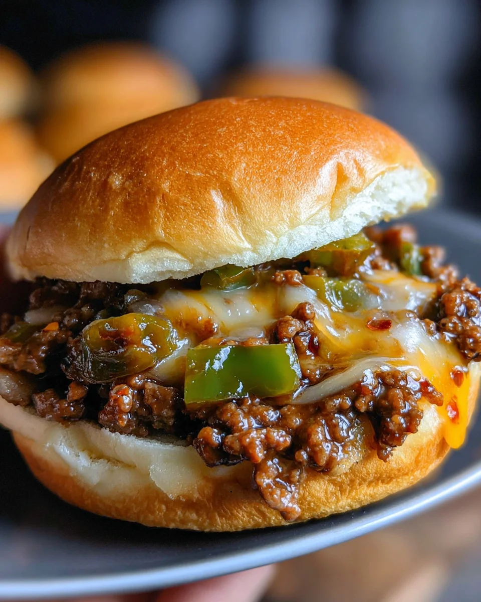 Philly Cheesesteak Sloppy Joes Recipe