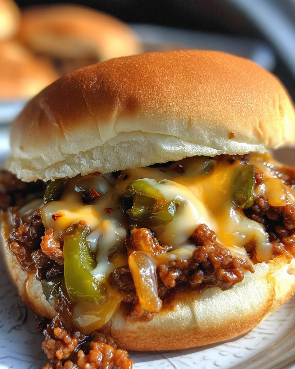Philly Cheesesteak Sloppy Joes Recipe 20 Philly