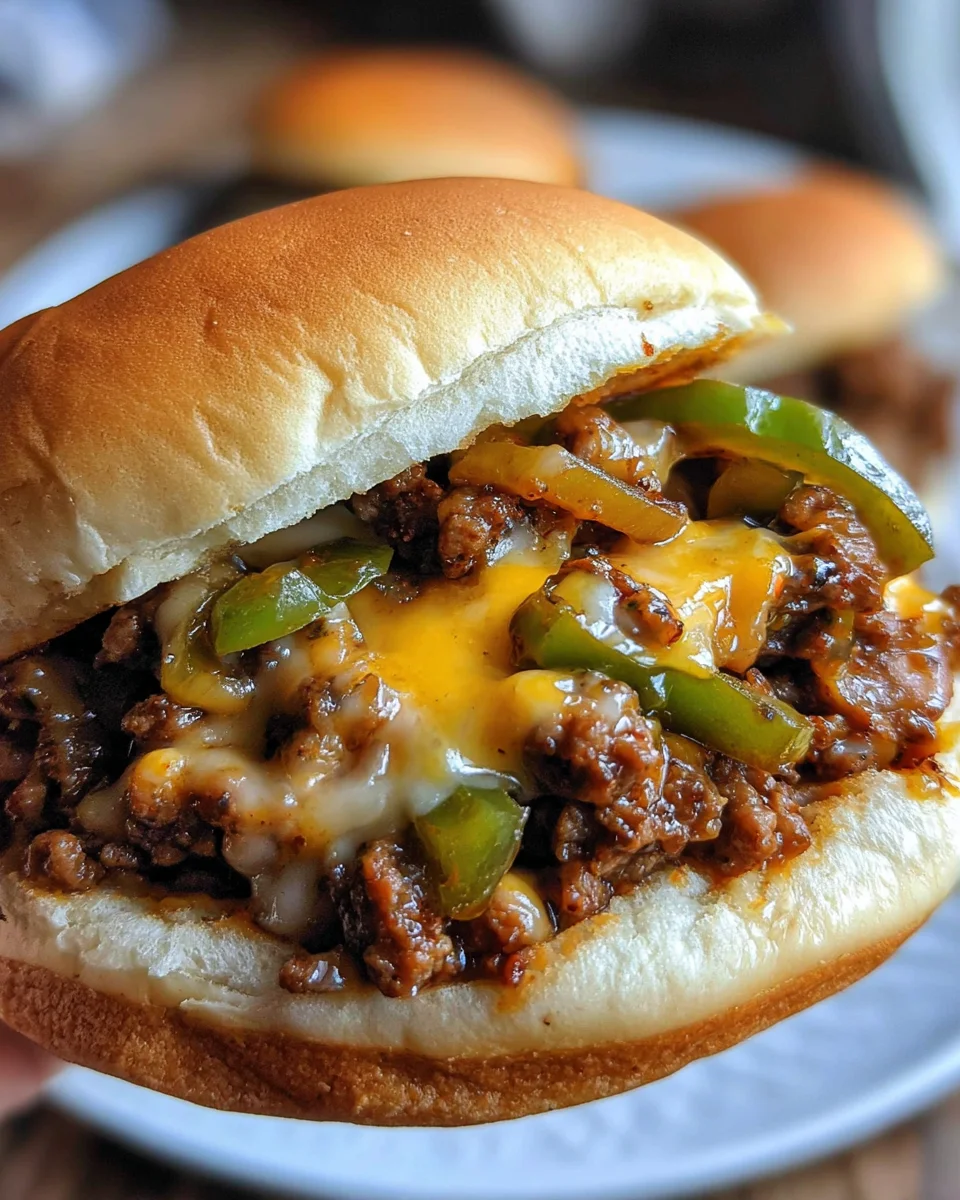Philly Cheesesteak Sloppy Joes Recipe 21 Philly