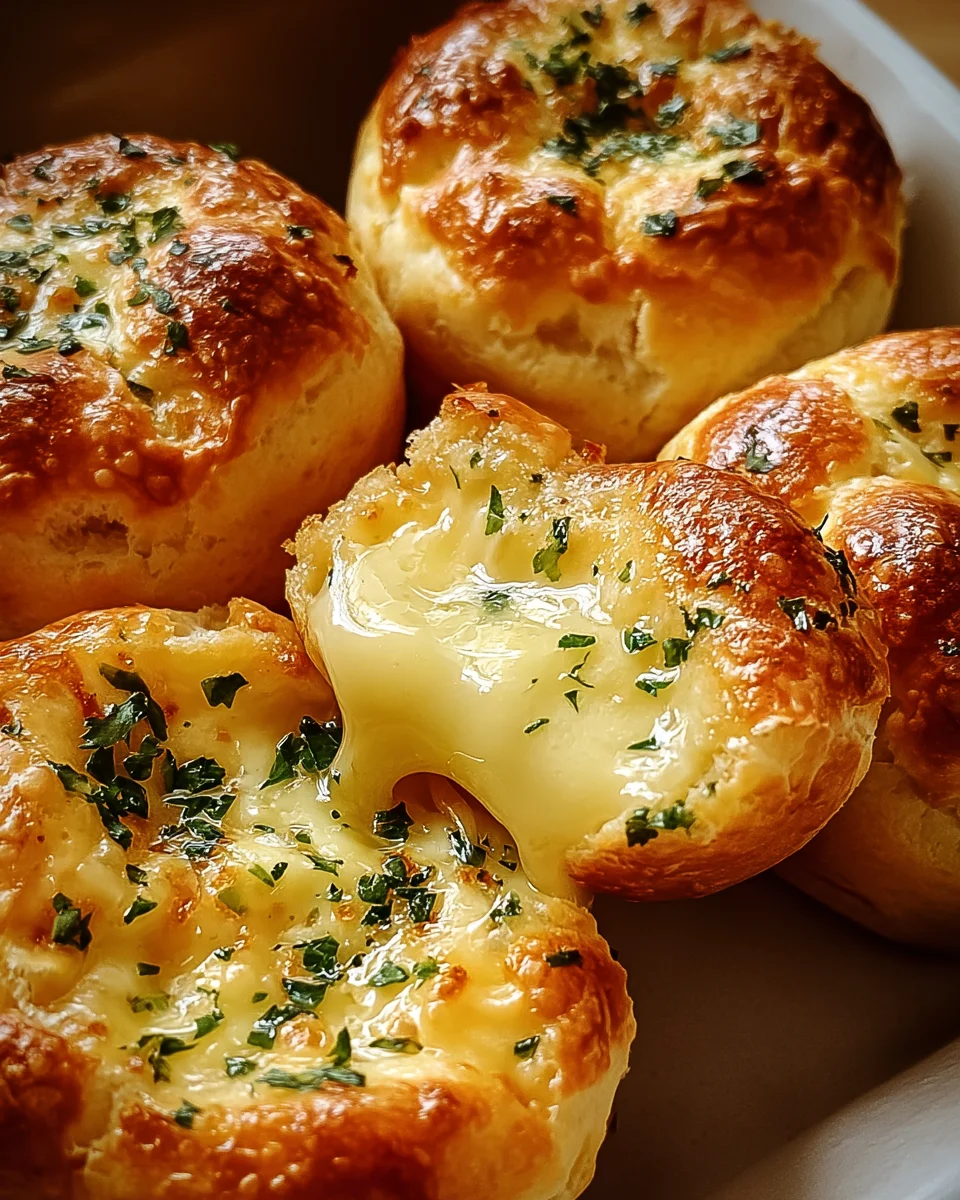 Pillsbury Biscuit Garlic Butter Cheese Bombs 17 Pillsbury