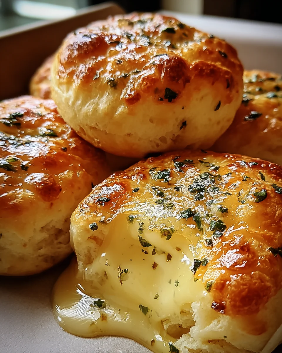 Pillsbury Biscuit Garlic Butter Cheese Bombs 18 Pillsbury