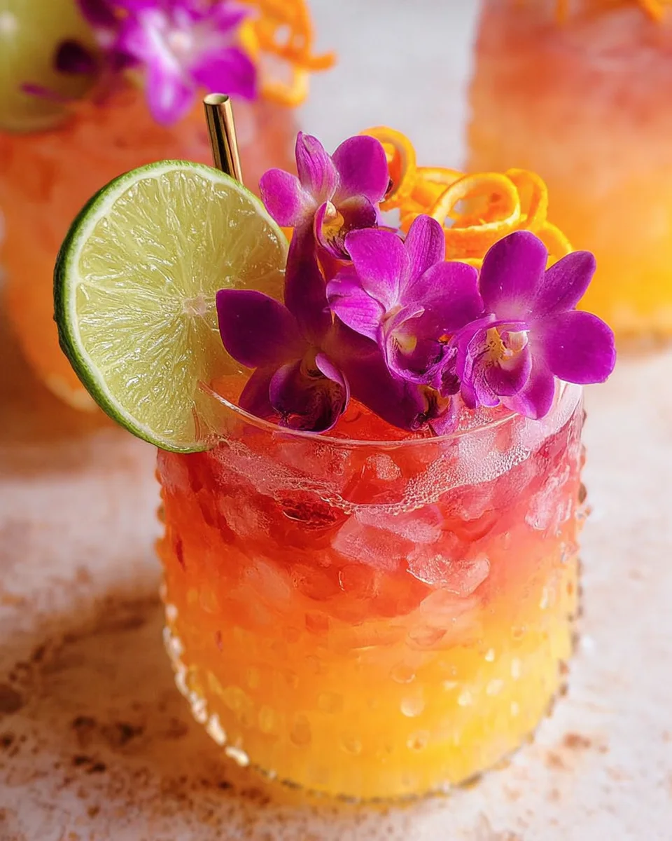 Pineapple Mango Rum Punch Recipe That is Almost too Pretty to Drink 17 Pineapple