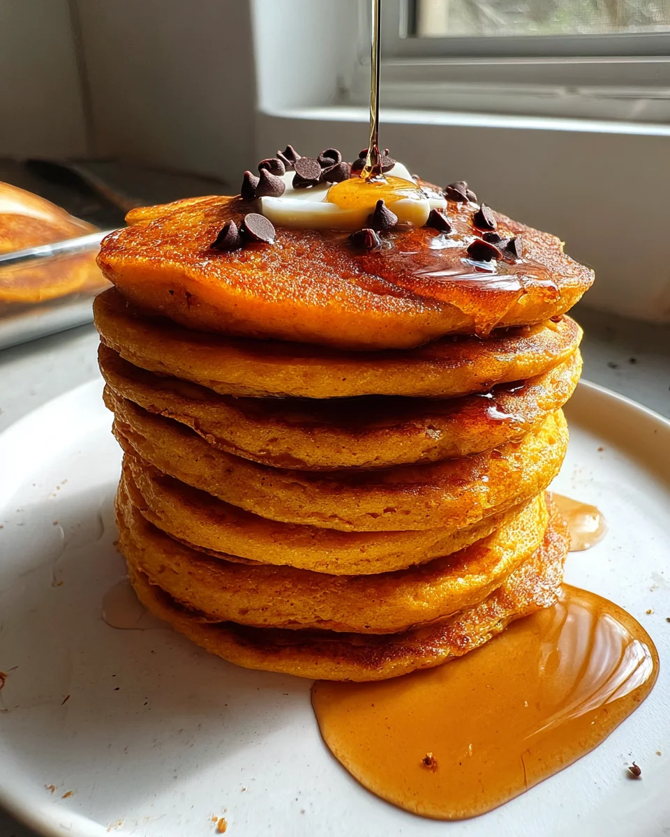 Pumpkin Cottage Cheese Pancakes 20 Pumpkin