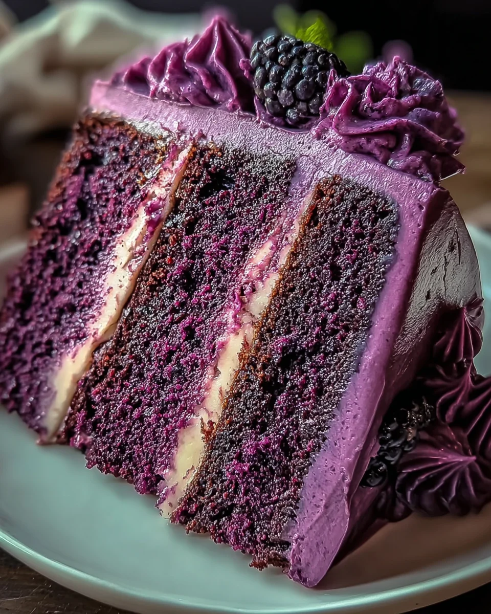 Purple Velvet Cake