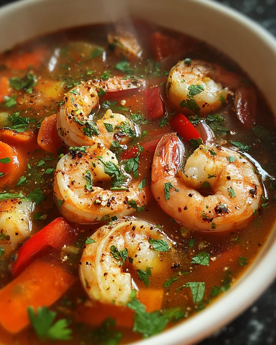 Quick and Spicy Shrimp Soup 26 Quick