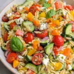 Rainbow Orzo Salad 24 Rainbow Orzo Salad