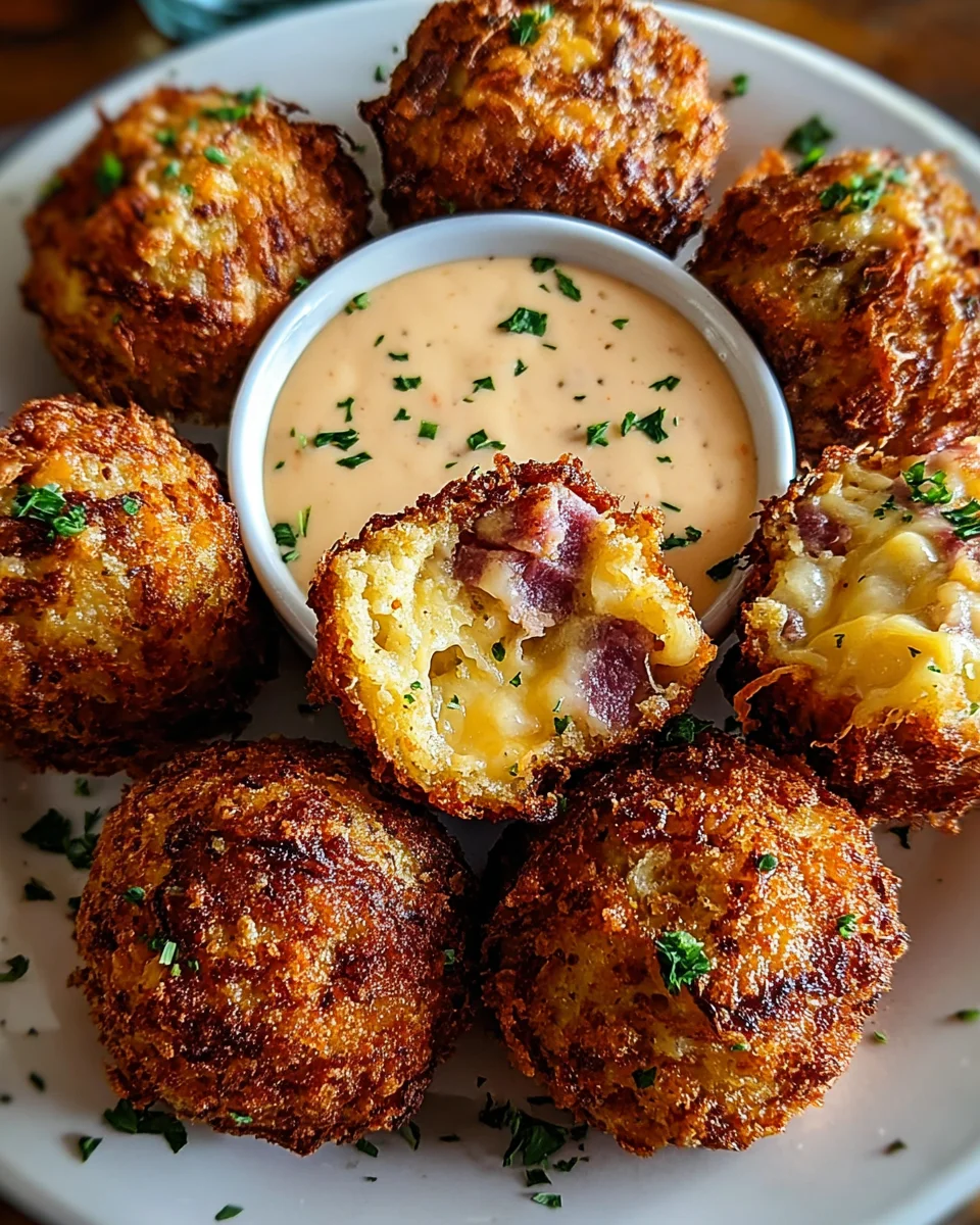 Reuben Balls with Spicy Thousand Island Dipping Sauce 27 Reuben