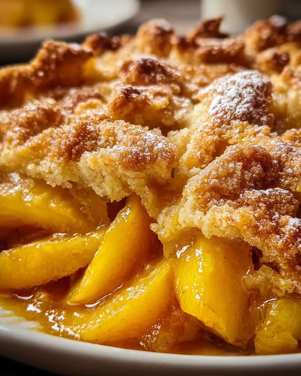 Ridiculously Easy Peach Cobbler 16 Ridiculously