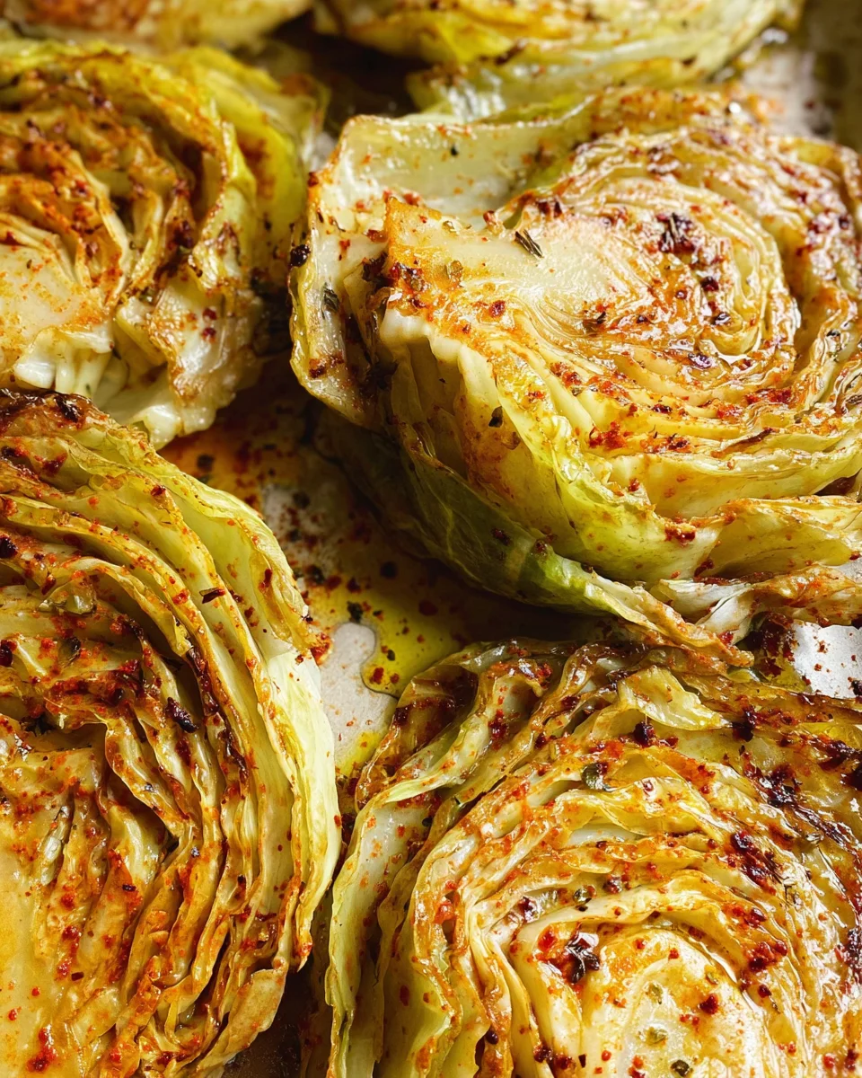 Roasted Cabbage Steaks 17 Roasted