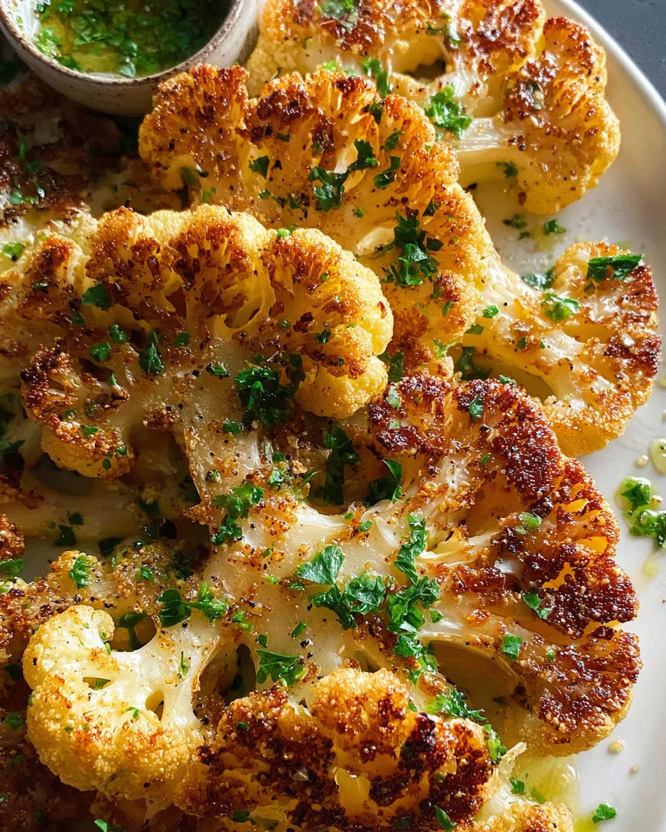 Roasted Cauliflower Steaks