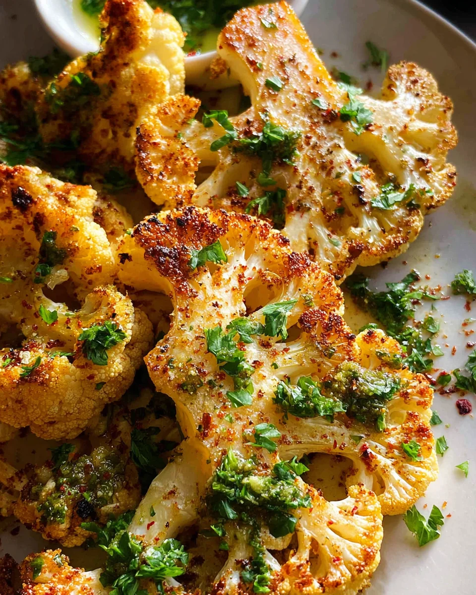 Roasted Cauliflower Steaks 19 Roasted