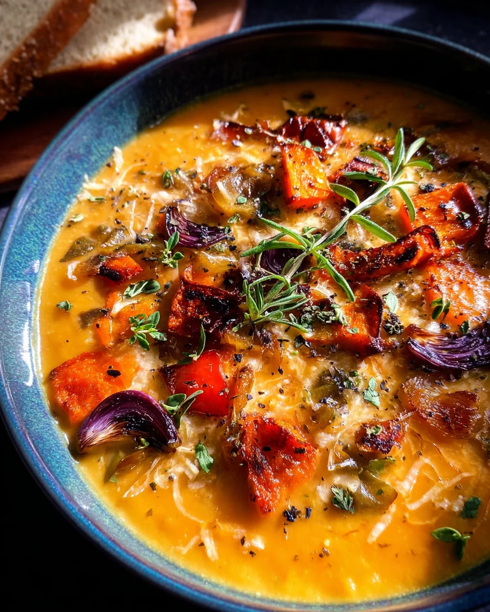 Roasted Vegetable Soup 25 Roasted