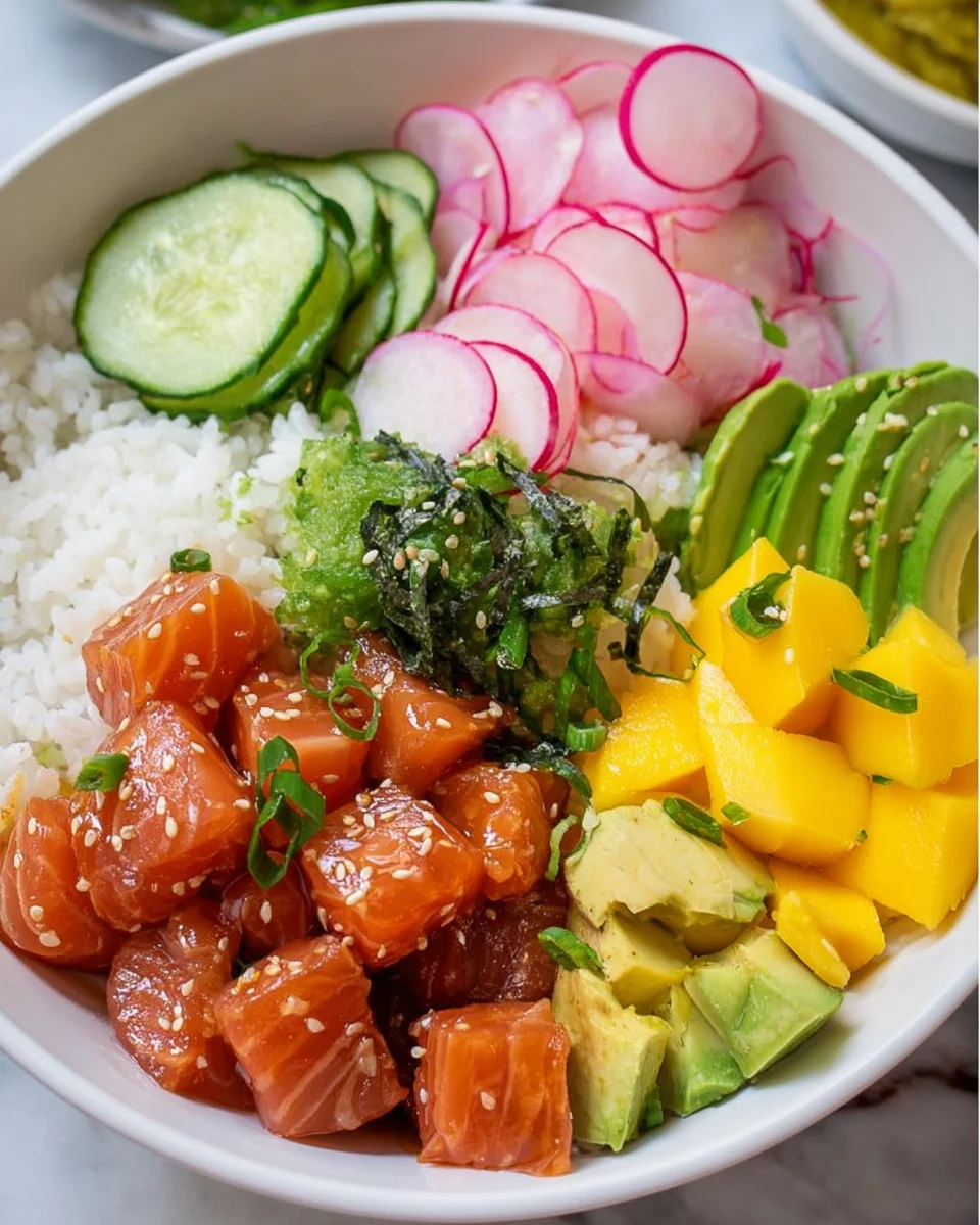 Salmon Poke Bowl 24 Salmon
