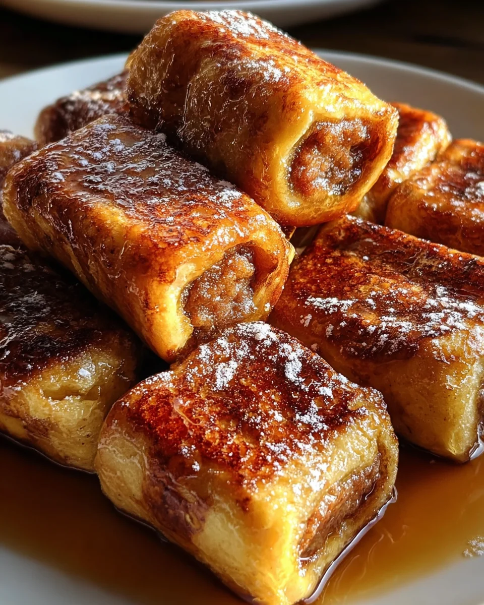 Sausage French Toast Roll-Ups Recipe