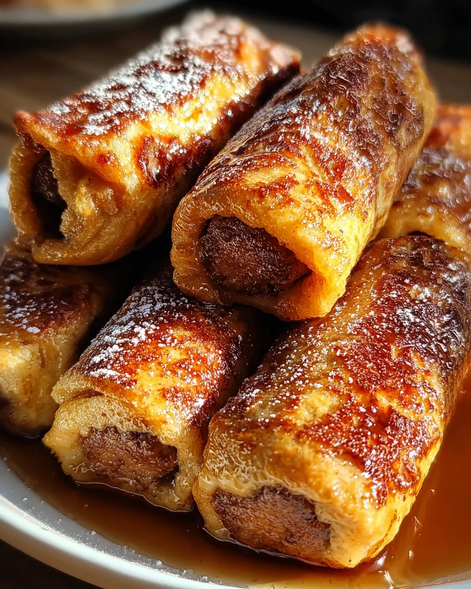 Sausage French Toast Roll-Ups Recipe 19 Sausage