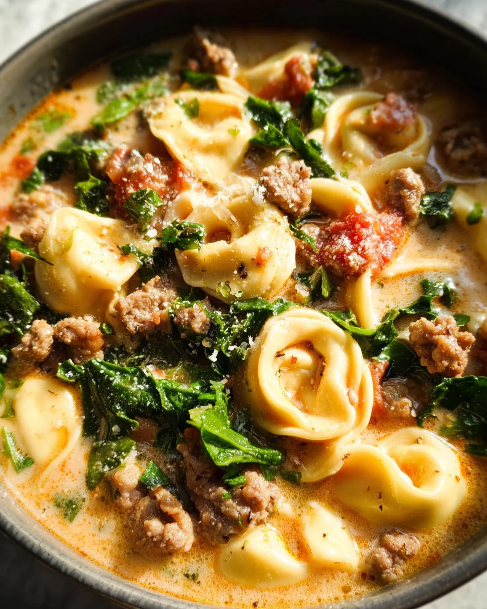 Sausage Tortellini Soup 21 Sausage