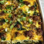 Sausage & Egg Keto Breakfast Casserole 19 Sausage & Egg Keto Breakfast Casserole