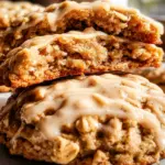 Seriously Thick & Chewy Chai Oatmeal Cookies with Maple Glaze 30 Seriously Thick & Chewy Chai Oatmeal Cookies with Maple Glaze
